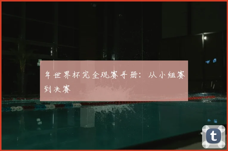 年世界杯完全观赛手册:从小组赛到决赛